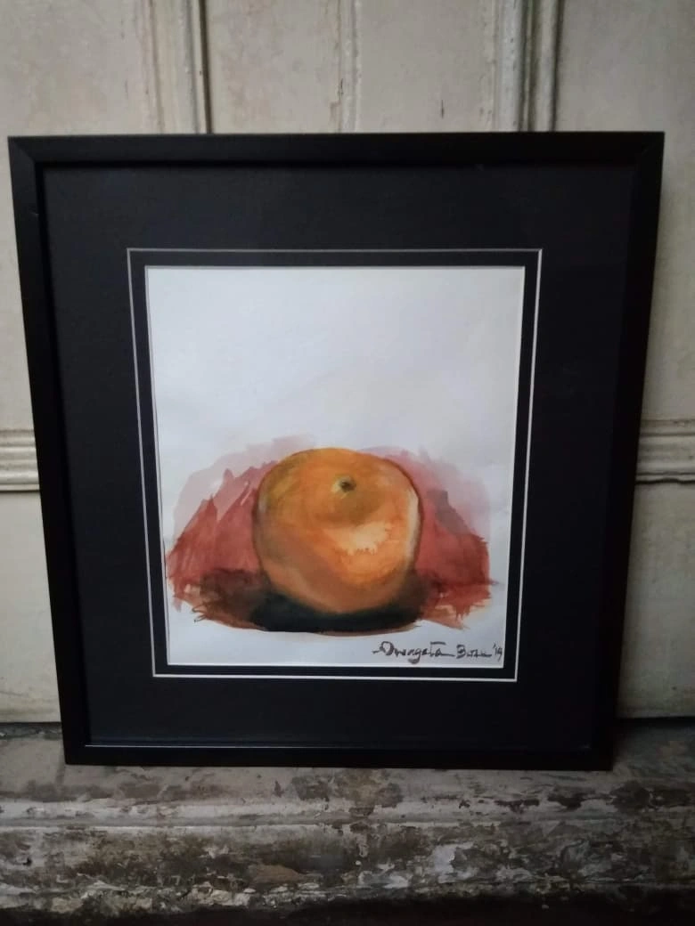 Portrait painting by Swagata Bose